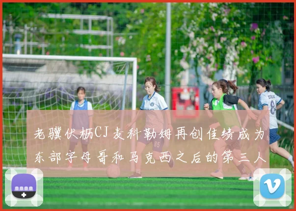 老骥伏枥CJ麦科勒姆再创佳绩成为东部字母哥和马克西之后的第三人